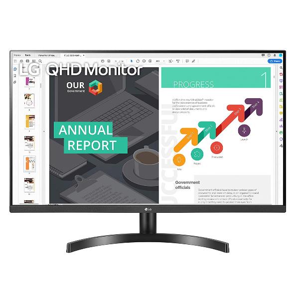 LG 32” QHD IPS HDR10 Monitor con AMD FreeSync 2K